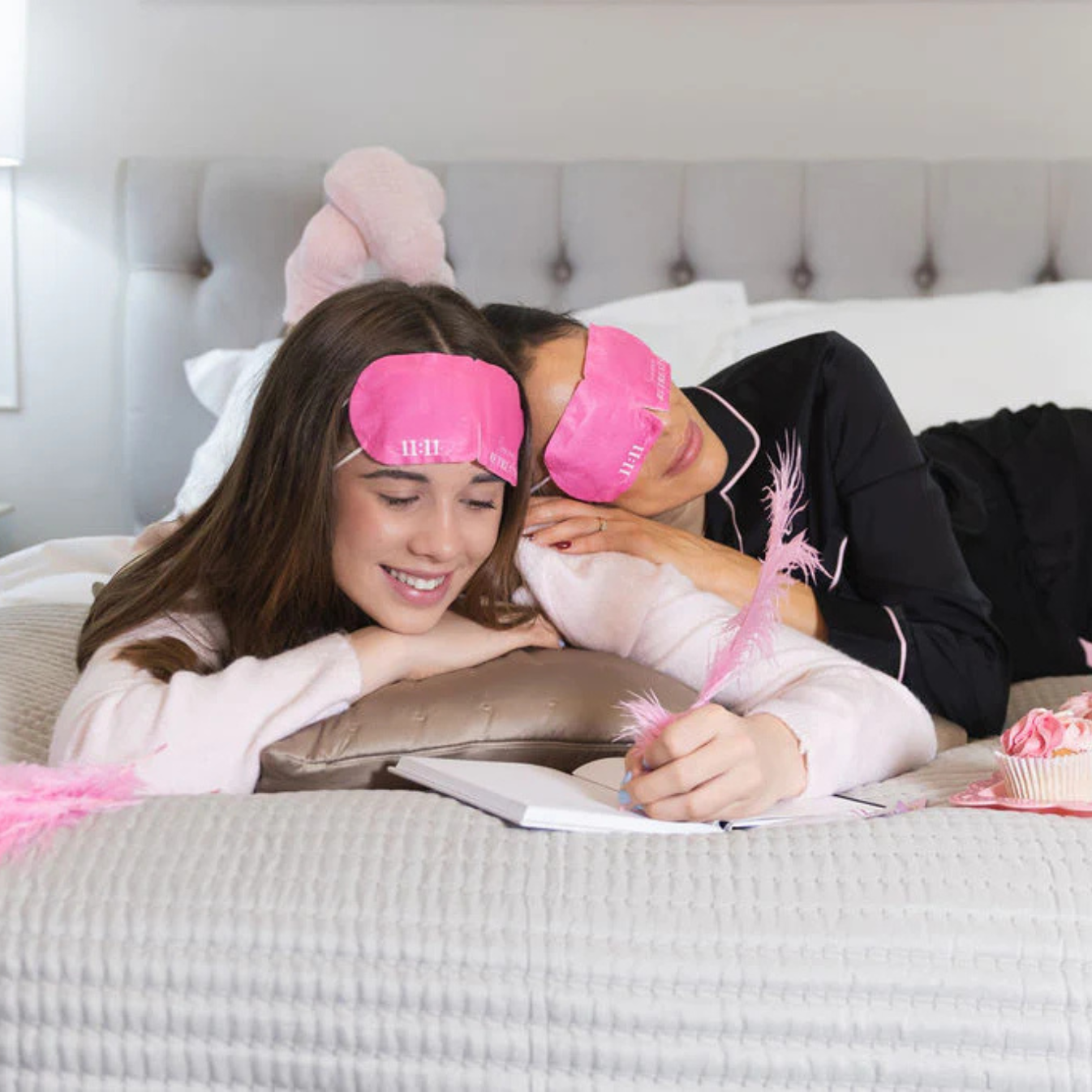 11:11 Self-Heating Eye Masks & Free Rose Quartz Heart Stone Limited Edition