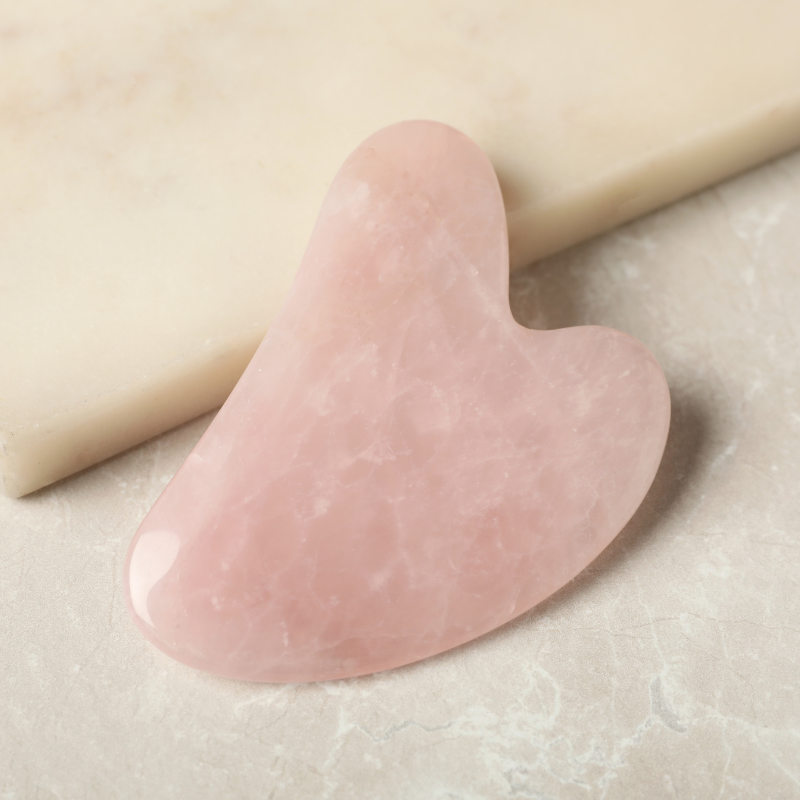 Rose Quartz Gua Sha - Sensory Retreats