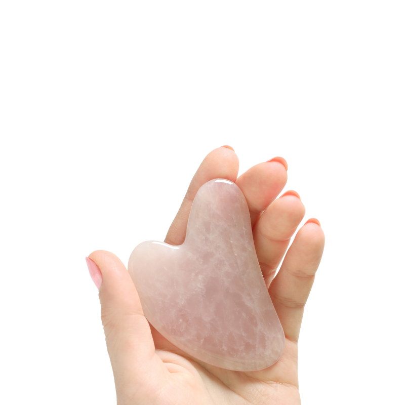 Rose Quartz Gua Sha - Sensory Retreats