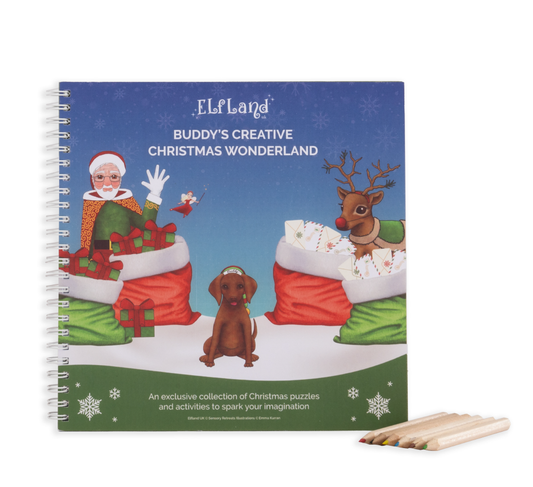 Buddy's Creative Christmas Wonderland Activity Book - Sensory Retreats