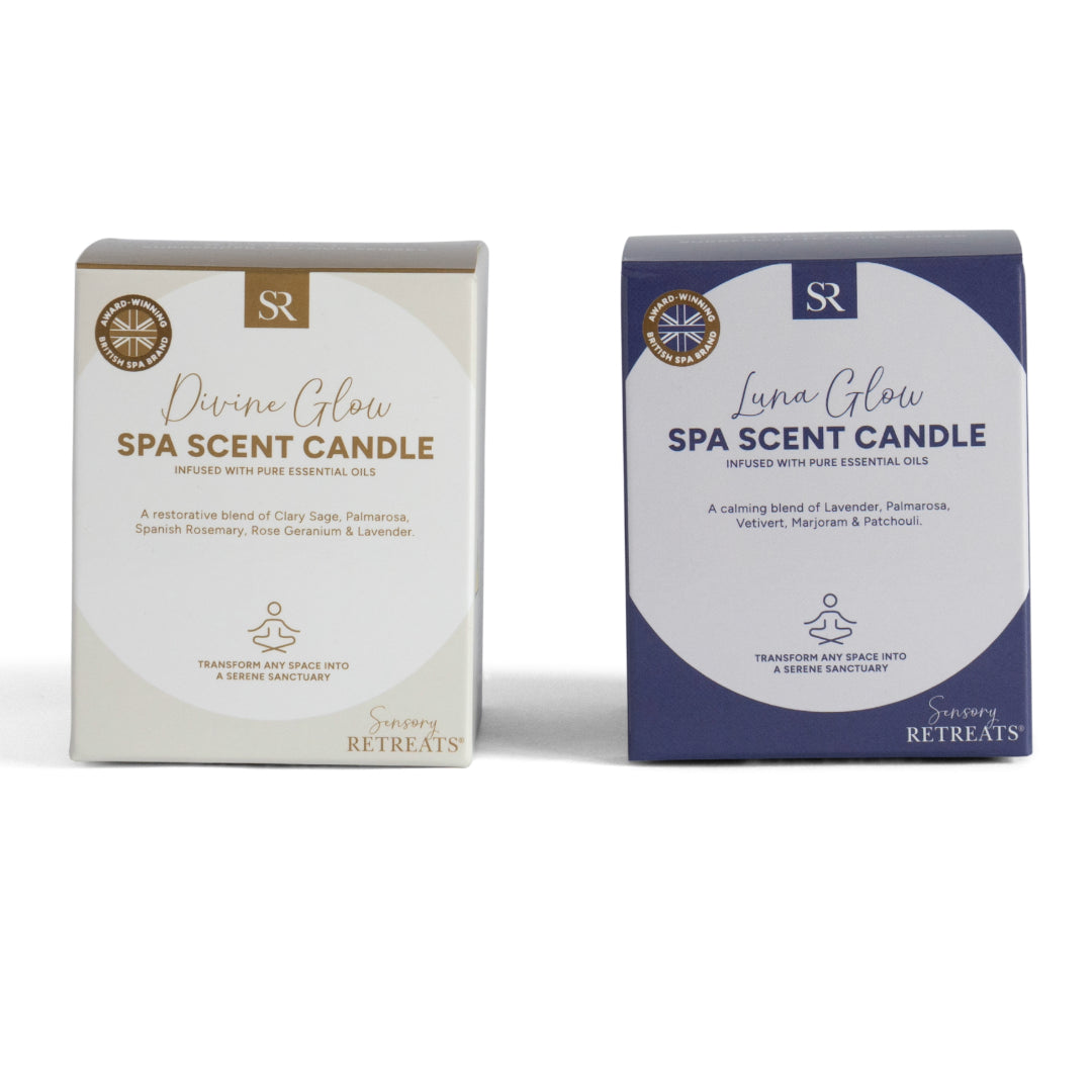 Luna & Divine Glow Spa Scent Candle Set - Sensory Retreats