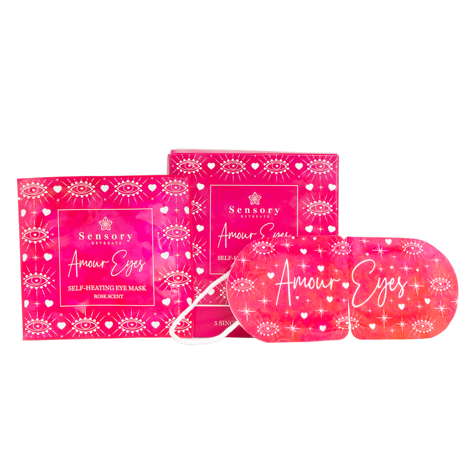 Amour Eyes Self-Heating Eye Masks - Sensory Retreats