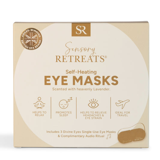 Divine Eyes Self-Heating Eye Masks  3 Pack (Lavender Scented)