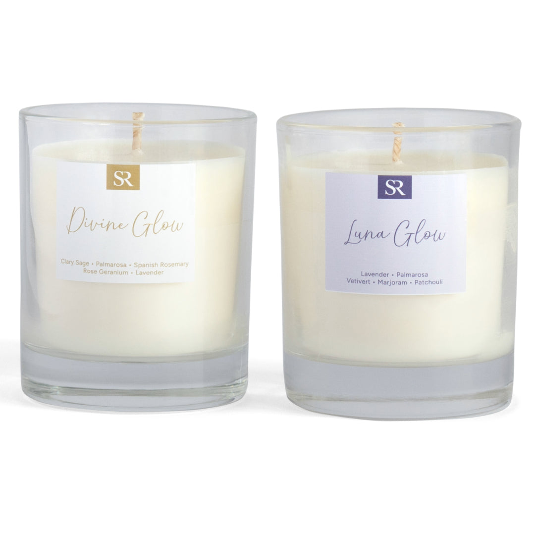 Luna & Divine Glow Spa Scent Candle Set - Sensory Retreats