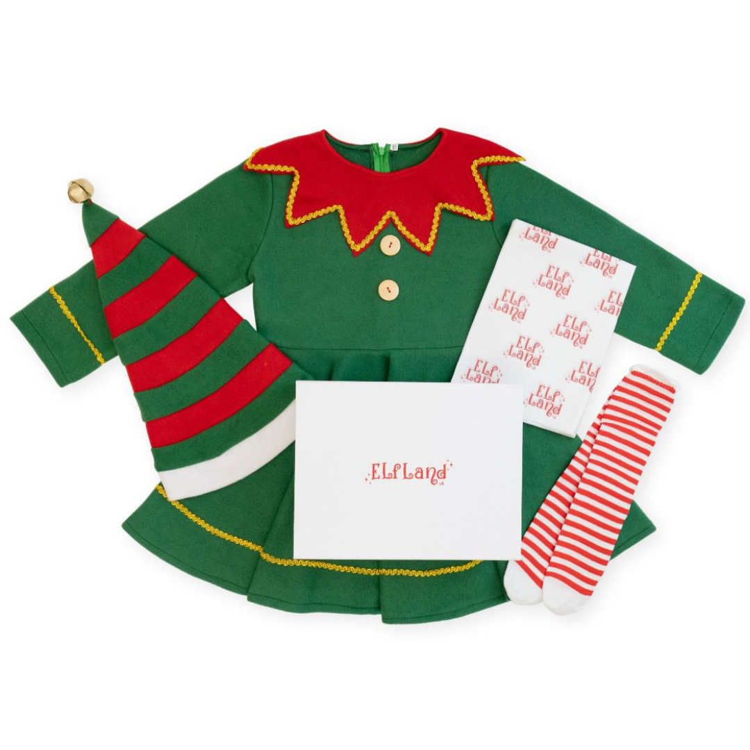 Elf Costume - Girl's dress set - Sensory Retreats