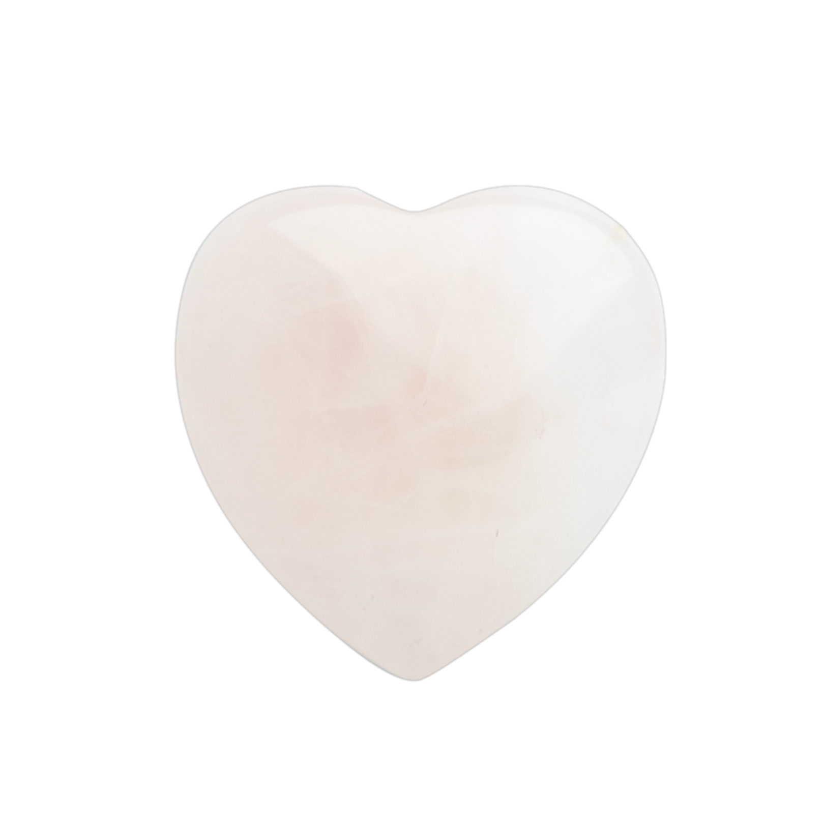 Rose Quartz Heart Stone Crystal - Sensory Retreats