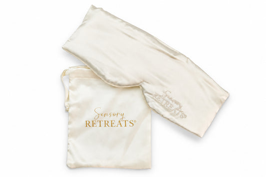 Sensory Retreats Cushioned Vegan Silk Eye Mask
