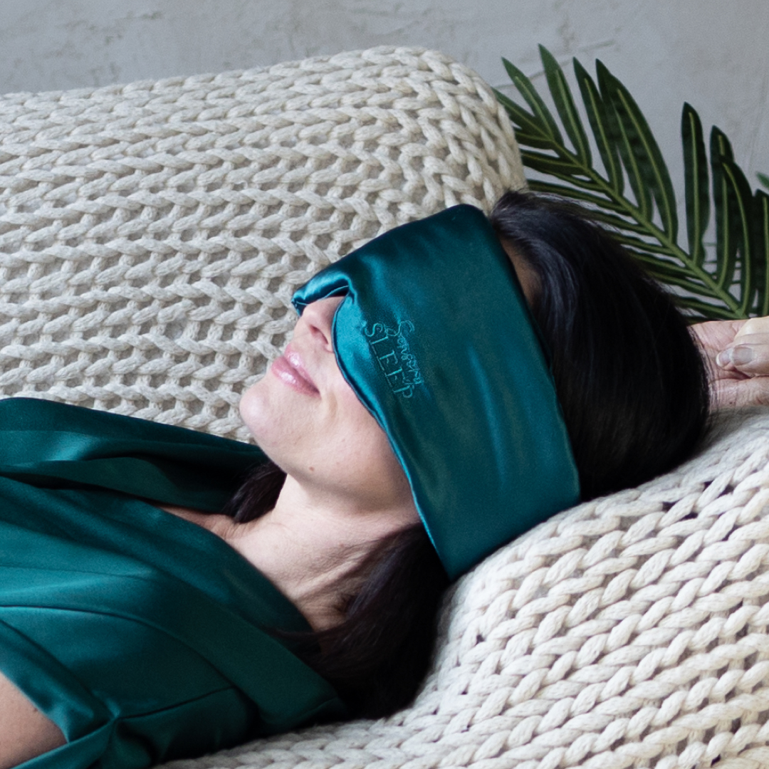 Sensory Sleep Vegan Silk Mask - Sensory Retreats