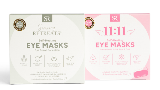 11:11 Self-Heating Eye Masks & Spa Scent Collection