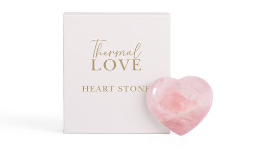 Rose Quartz Heart Stone Crystal
