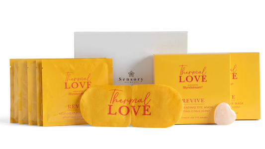 Thermal Love Twin Pack with Rose Quartz Heart Stone - Sensory Retreats